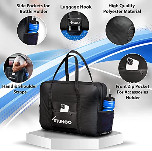 Stuhoo Agility Training Equipment Set | Soccer Training Equipment For Kids | Agility Ladder Speed Training Equipment With Bag | Football Training Equipment With Hurdles, Cones For Footwork #TOP6
