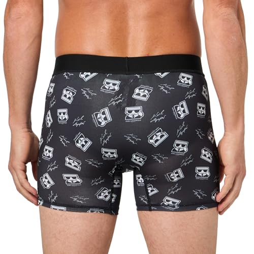 KARL LAGERFELD Men's 3 Pack Karl Print Boxer Briefs3