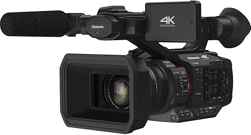 Miniatura 2 de Panasonic Videocámara móvil HC-X20 4K con rica conectividad (HC-X20) + tarjeta de 64 GB + bolsa + lector de tarjetas + cartera de memoria +