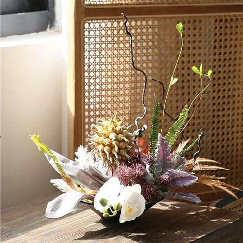 Fausses fleurs plantes en pot decoration exterieure et table basse