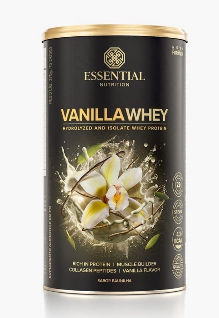 Vanilla Whey Essential Nutrition 375g