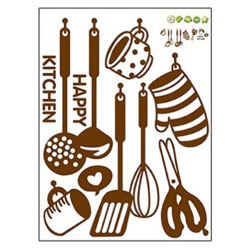 Quickstick Cooking Utensil Spatula Wall Stickers Art Decal Kitchen #TOP1