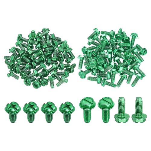 Kit de tornillos de puesta a tierra PATIKIL 200 piezas miniatura 1