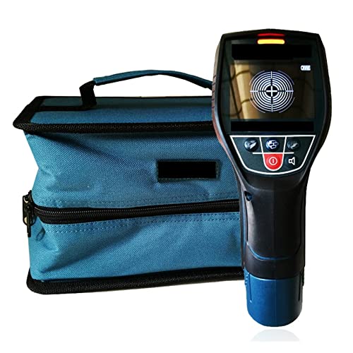 ZKLGS Escáner de Pared, Escáner Profesional Digital Wall Floor Panel Detector Stud Finder Metal Madera Tubería De Agua Cable Eléctrico Alambre para Encontrar líneas eléctricas, Vigas de Madera