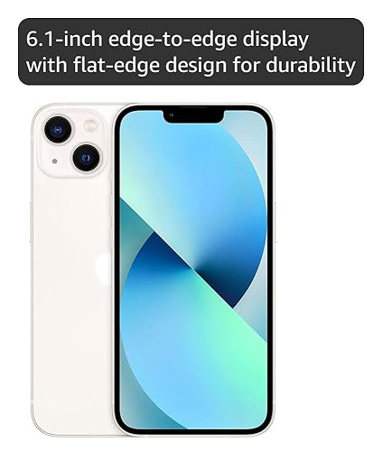 Apple iPhone 13, 256GB, Starlight (Renewed) : Amazon.co.uk