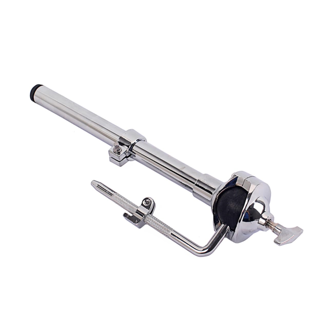 Toddmomy Aluminum Alloy Gyro Head Cymbal Boom Arm Stand for Drum Set Accessories Easy Adjustment Secure Fit Indoor Home Bar Performance