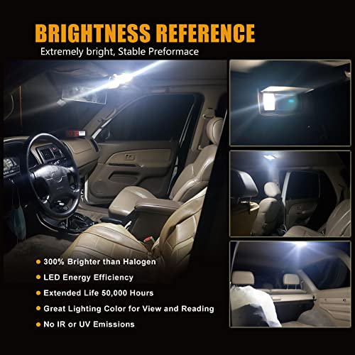 Kit de luces LED para interior Toyota 4Runner 1996-2002 miniatura 4
