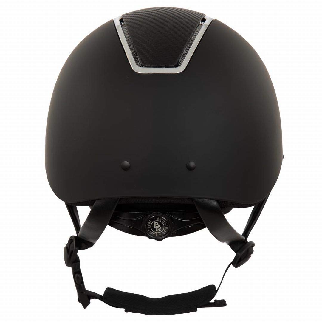 BR Casco de equitación Omega Painted Negro