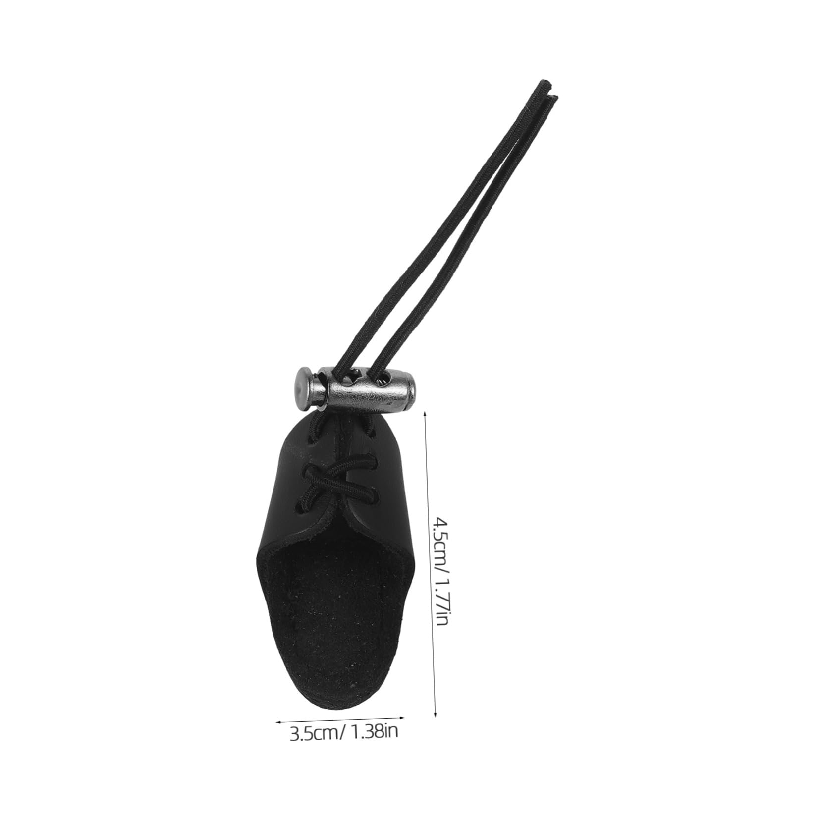 Toddmomy 2pcs Competition Arm Guard Finger Protector Wear-Resistant Leather Gloves for Supplies