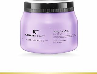 KT Professional Hair Spa Argan Oil Masque Anti-Aging Treatment for Healthy, Shiny & Dry, Damaged Hair 500ml Price In India