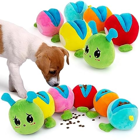 beetoy Interactive Snuffle Caterpillar Dog Toy Cover