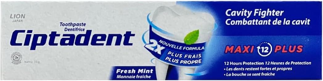 Ciptadent Fresh Mint 30g Toothpaste – Fresh Breath, Cavity Protection, Long-Lasting Clean, Ideal for Daily Use