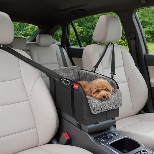 BurgeonNest Center Console Small Dog Car Seat