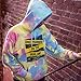 only murders in the building Podcast Logo Tie Dye Hoodie, As Seen On Show, Officially Licensed Hooded Sweatshirt, Medium