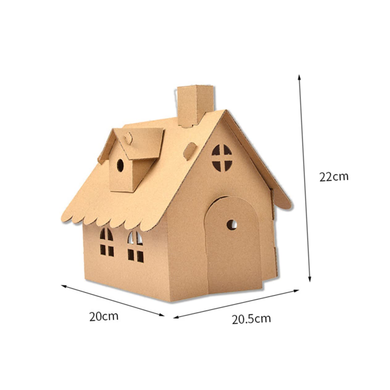 KONTONTY 5 Sets DIY Christmas Cookie House Decorations Homemade Cottage for Kids Creative Sets