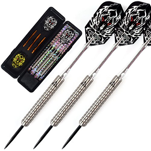 Fléchettes tungstène CUESOUL 24g avec des barils de haute précision à 90%