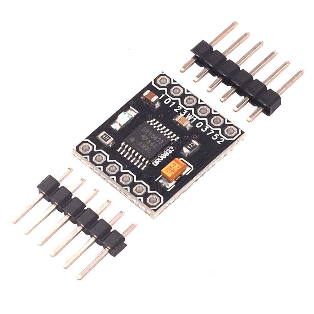 xcluma DRV8833 2 Channel DC Motor Driver Module Board 1.5A 3V-10V (B0974XVSFP) Amazon Price History, Amazon Price Tracker