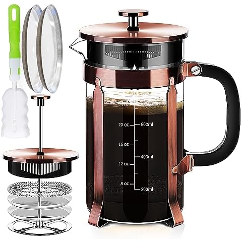 YMMIND 34oz French Press Coffee Maker Cover