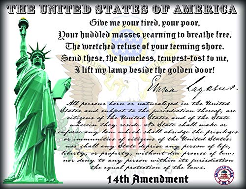 U.s. Citizenship And Naturalization Certificate Holder. Gold American Eagle Logo 'Certificate Of Citizenship', Padded With Cover. #TOP5