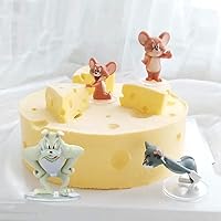 Vista 1 de 2 moldes de silicona para queso 3D, molde en forma de queso para hornear postre mousse para pasteles, herramientas de pastelería, herramientas