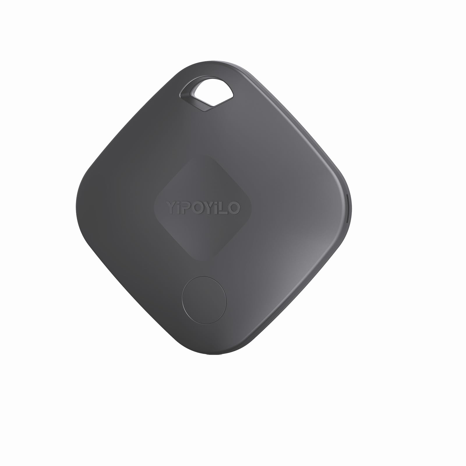 Yipoyilo Air Tag 1 Pezzi, Compatibile con Apple Dov'è (Solo iOS, Non Supporta Android), Localizzatore Chiavi con Protezione della Privacy, per Borsa da Viaggio Chiave e Altro, Nero Freddo