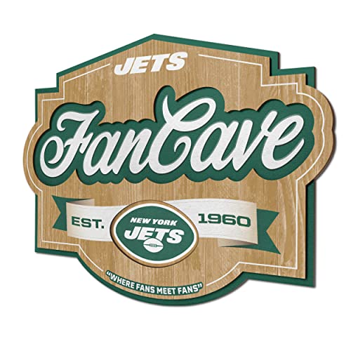 Image of YouTheFan NFL New York Jets FanCave Wall Art