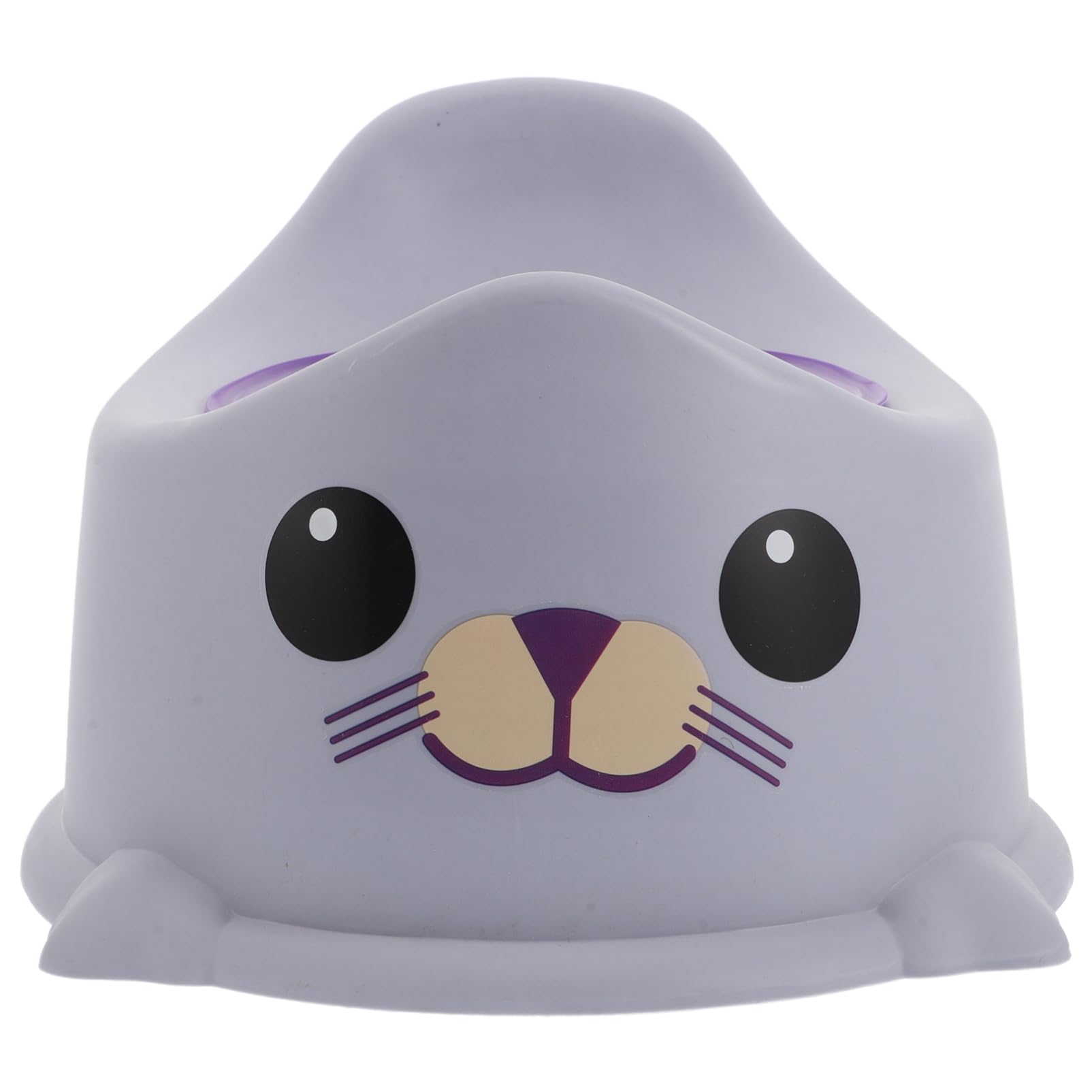 KOMBIUDA Potty Training Seat Baby Toilet Insert Thick Non-Slip Seat Ring Removable Lid for Quick Cleaning Adjustable Foot Pads Versatile for Home Travel