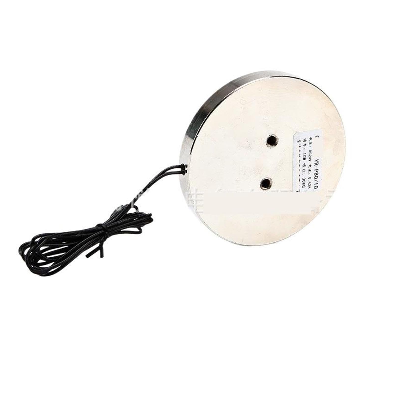 YR-P80/10 Ventouse électromagnétique Puissance d'aspiration 30KGDC12V/24V(DC12V)
