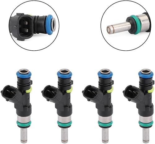 Miniatura 2 de Frezon 4 inyectores de combustible aptos para Mitsubishi Lancer 2015-2017, OutlanderOutlander Sport 2014-2019, Outlander PHEV 2018-2019, boquilla de