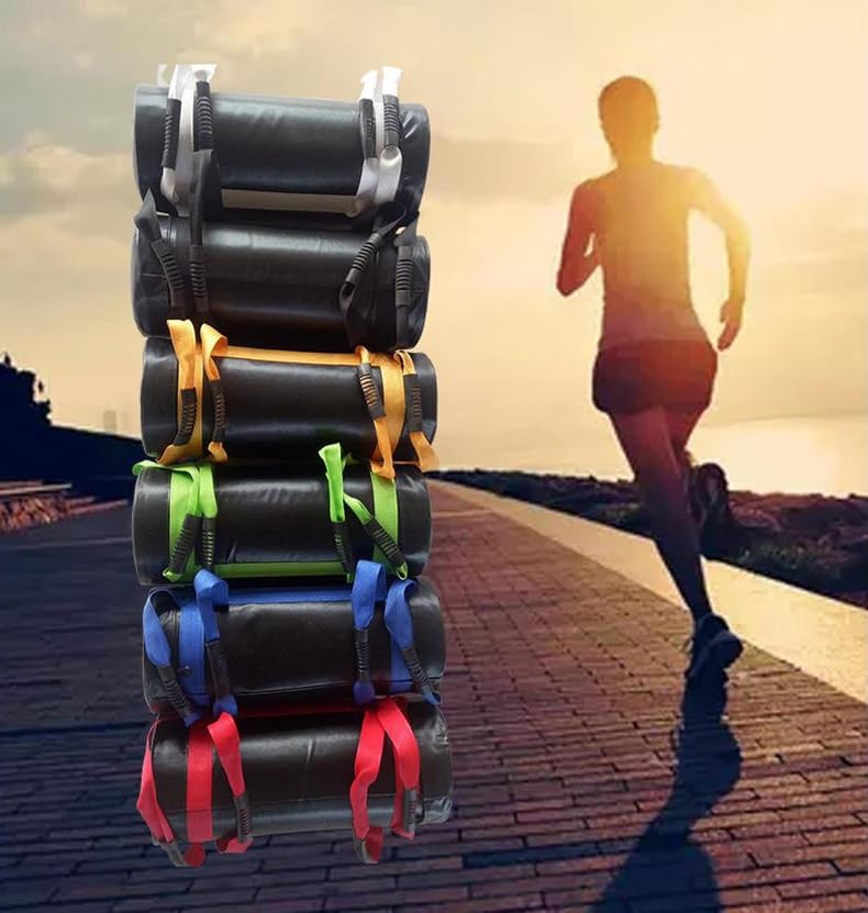 Sandbag,Sacco Pesi per Fitness 5-30 kg Pesi Pesanti Peso Sabbia Power Sacchetto di Forza Allenamento Fitness Esercizio Cross-Si Adatta a Sacchetto di Sabbia Body Building Palestra powerbag