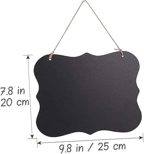 Miniatura 9 de Tofficu Pizarrón de mensajes para niños, 6 unidades, pizarra de mensajes para niños, etiquetas de tiza para niños, etiquetas de tiza para alimentos,