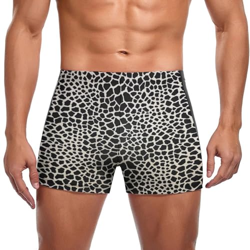 Slip de bain homme anti-irritation imprimé animal maintien parfait