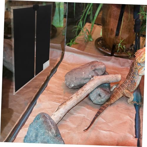 ibasenice 3pcs alfombrilla térmica para reptiles con termostato miniatura 5
