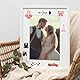 9 Hochzeit Sticker Gästebuch Set, Hochzeitssticker Gästebuch mit Liebesbotschaften, Deko Aufkleber Hochzeit, Scrapbook Sticker Hochzeits, für Fotoalbum & Scrapbook