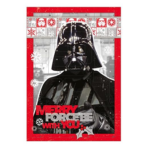 UNDERCOVER Calendrier de l'Avent "Star Wars", équipé