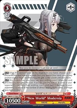 Amazon.com: Weiss Schwarz Goddess of Victory: Nikke Booster