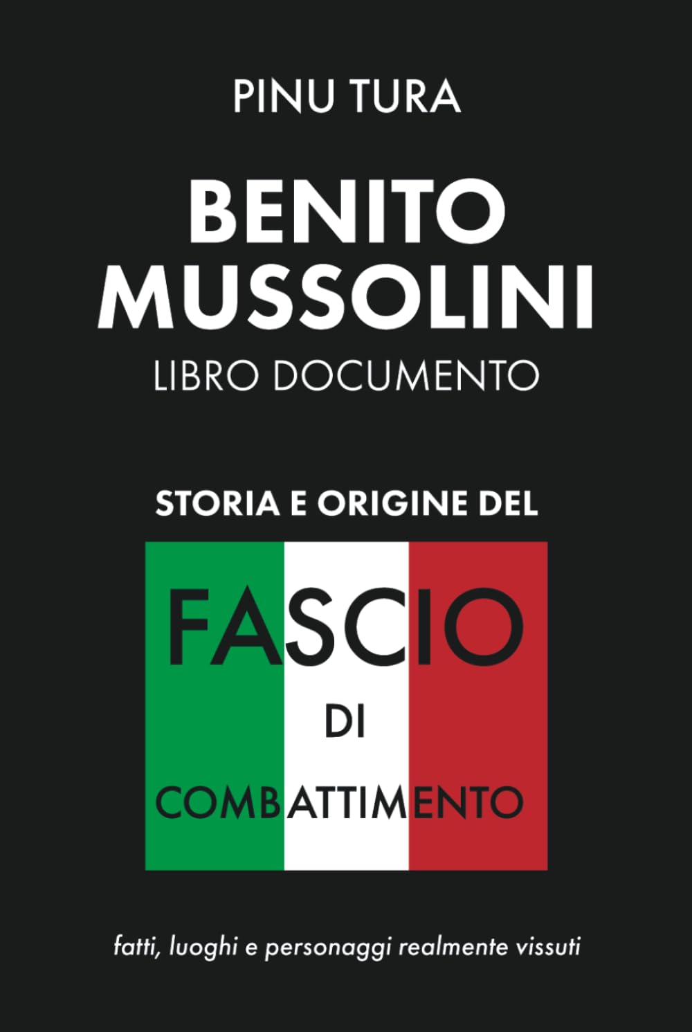Origine e storia del Fascio di combattimento: Benito Mussolini – Libro documento con personaggi, luoghi e fatti realmente vissuti
