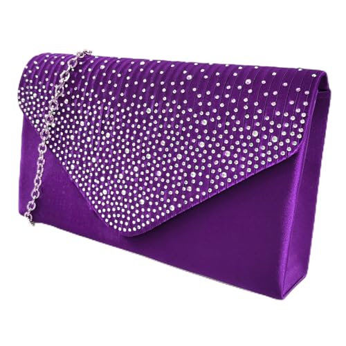 Pochette à strass pour mariage et bal de promo le sac de soirée incontournable