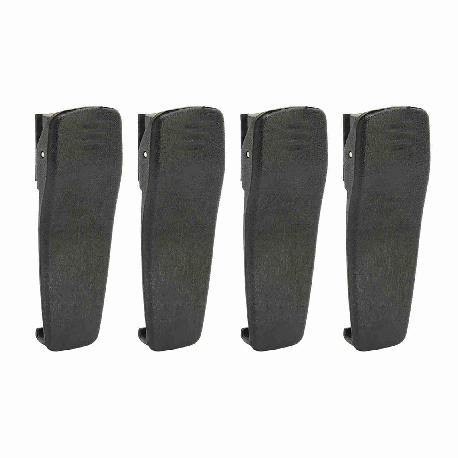 Cuifati Radio Zaczep na Pasek 4 szt. Wytrzymały Zamienny Zaczep na Pasek Walkie Talkie do GP3188 GP3688 CP040 CP140 CP150 CP160 CP180 PTX600 MTX638 LTS2000 CP200 CP340 CP360 CP380 EP450