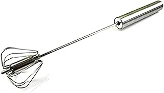 مضرب بيض يدوي يدور أوتوماتيكياً - ستانلس ستيل