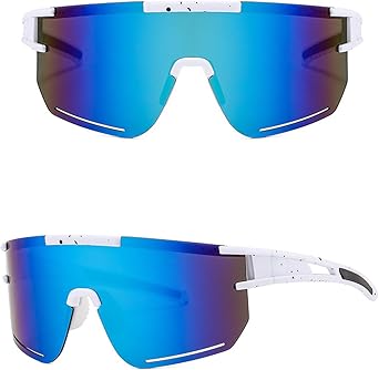 Occhiali Da Sole Sportivi Polarizzati MEETSUN - UV400, Leggeri, Per Ciclismo, Corsa E Guida - Foto 2