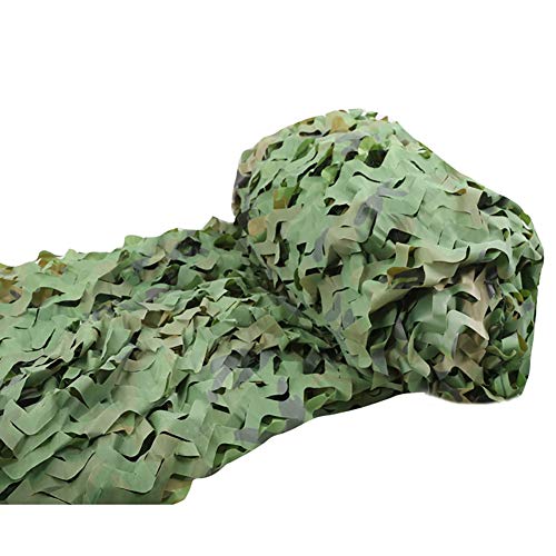 WL-net Tarnnetz Bundeswehr, Wald Camouflage Netting Cover - (3 × 3m) Jagd Angeln Party Dekoration Innenhof Garten…