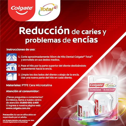 COLGATE Fita Dental Colgate Total Encerada 25M