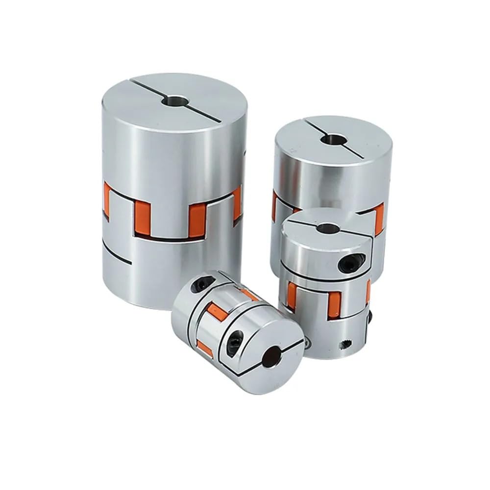 1pc D55 L78 Motore 4 Ganasce Flessibile da 14mm a 38mm Foro CNC Vite a Ricircolo di Sfere Accoppiamento Router(22mm to 30mm)