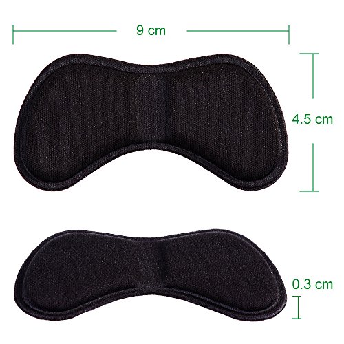 Lictin - Solette per il tallone, 3 paia, inserto