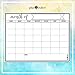 planOvation Magnetic Calendar for Refrigerator - Magnetic Dry Erase Calendar for Kids, Teens & Adults, Monthly and Weekly Planner Whiteboard - 12 x 16in (Black)