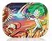 Wepeel - Bandeja para liar cigarrillos pequeña de metal. Rolling tray Rick and Morty (18 x 14cm). (Modelo 3)