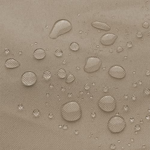 Voile d'ombrage imperméable anthracite 4,5x4,5m avec cordes de fixation - 4