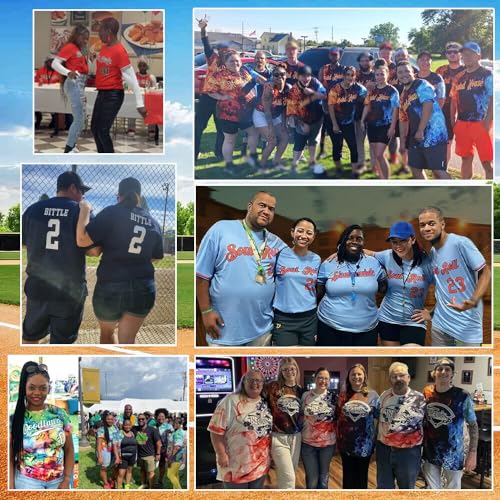 Camisetas personalizadas de béisbol para hombres y mujeres, nombre impreso, número y logo, camiseta de béisbol softbol en color Leopardo Marrón miniatura 6