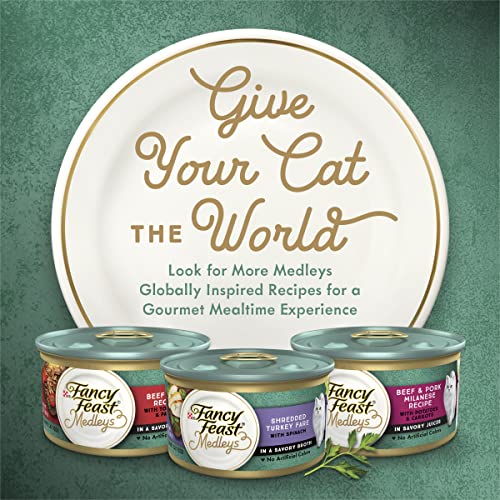 Fancy Feast Purina Medleys Florentine Wet Cat Food, 3 oz. Cans, 2x12 Pack - image 9